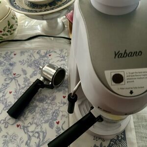 White Espresso Machine